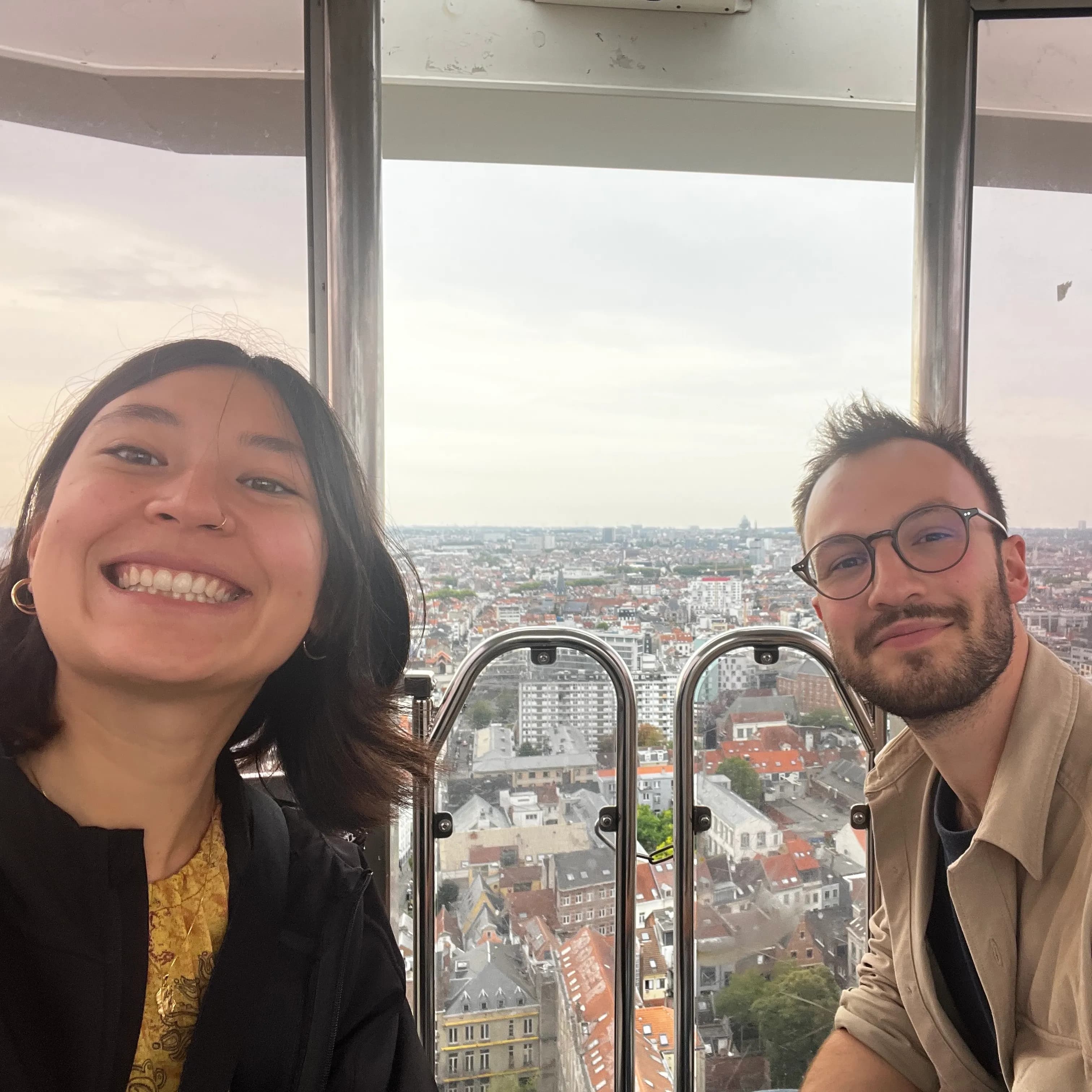 Original photo with girlfriend