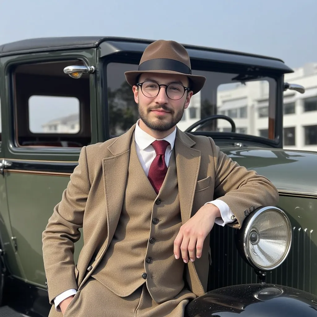 Arthur as a gangster
