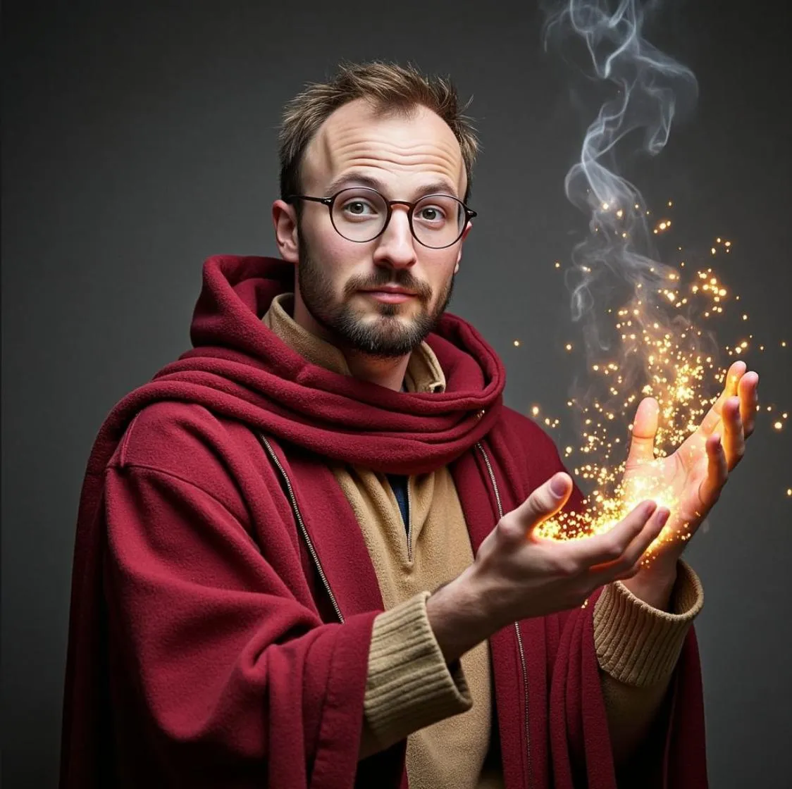 Arthur as a wizard